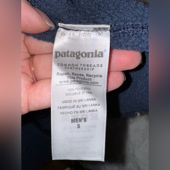 Patagonia Better Sweater Men’s Vest Navy Blue - Picture 4 of 5